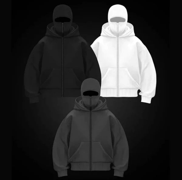 Balaclava Half Zip Fleece