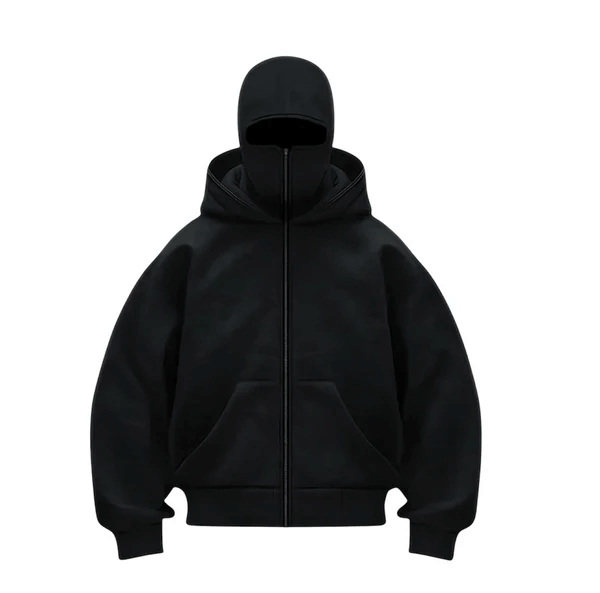 Balaclava Half Zip Fleece